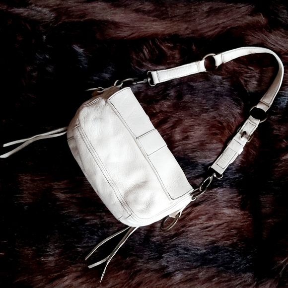 🇨🇦 Roots Emily-Princess Ivory Shoulder Satchel - Picture 7 of 16